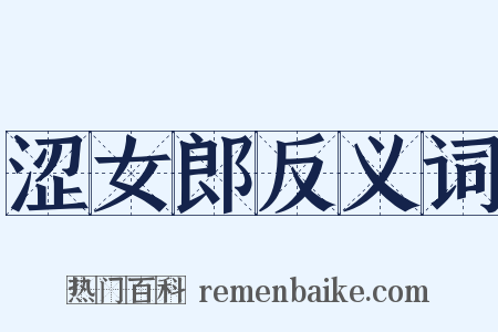 涩女郎反义词是什么意思的图片